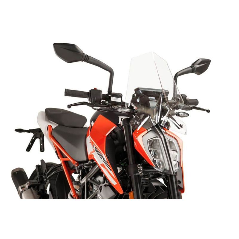 Cupolini Cupolino Naked N.g. Sport Puig Ktm 125 Duke 17-18 Trasparente