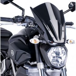 Cupolini Puig Cupolino Naked New Generation Touring Yamaha Mt-07 14-16 Nero