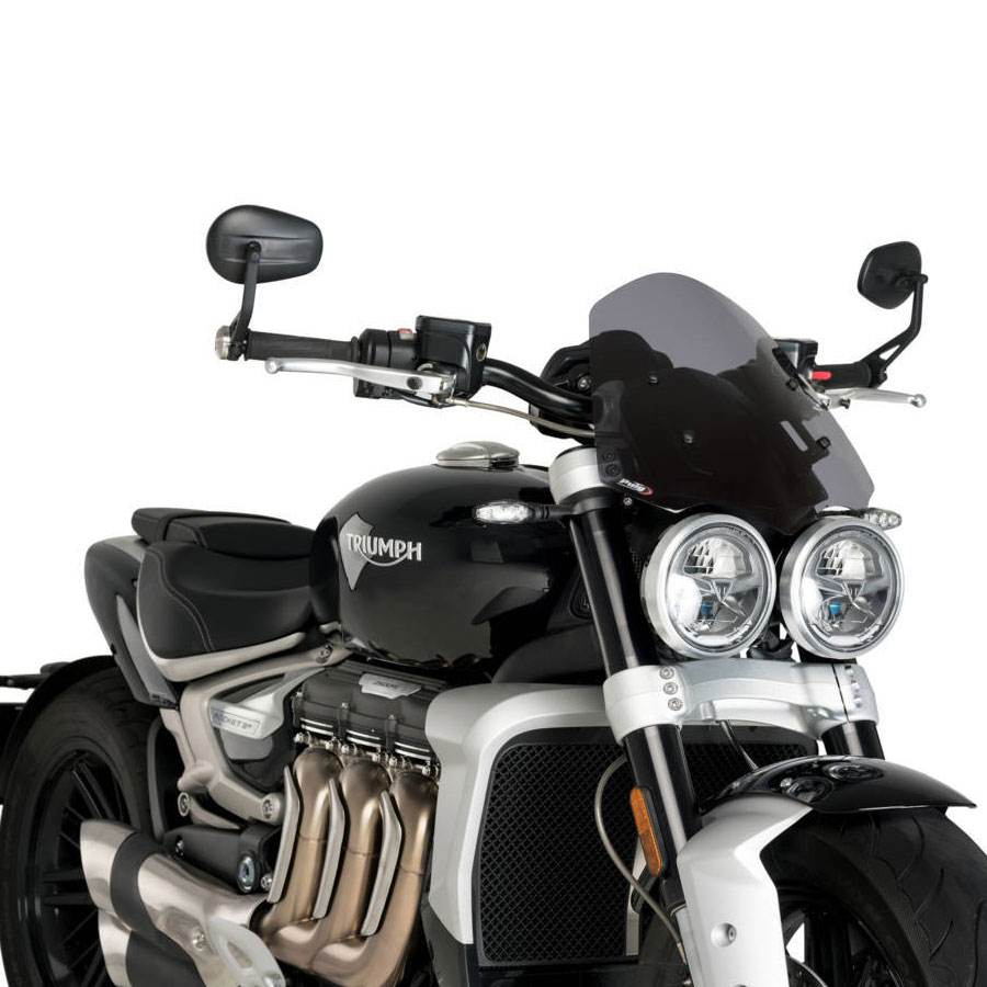 Cupolini Cupolino Puig Touring Triumph Rocket 3 Fume Scuro